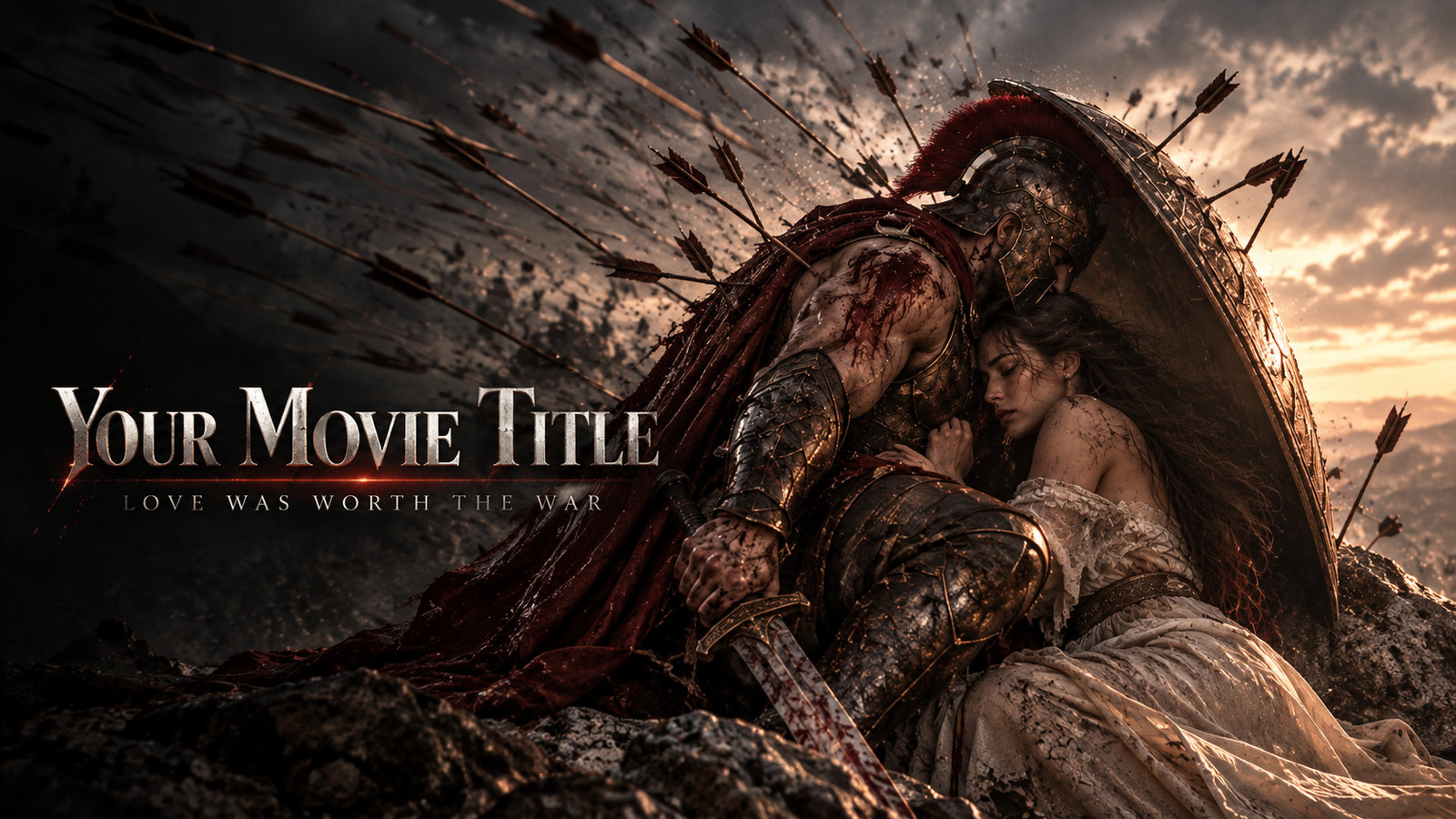 Cinematic movie poster key art